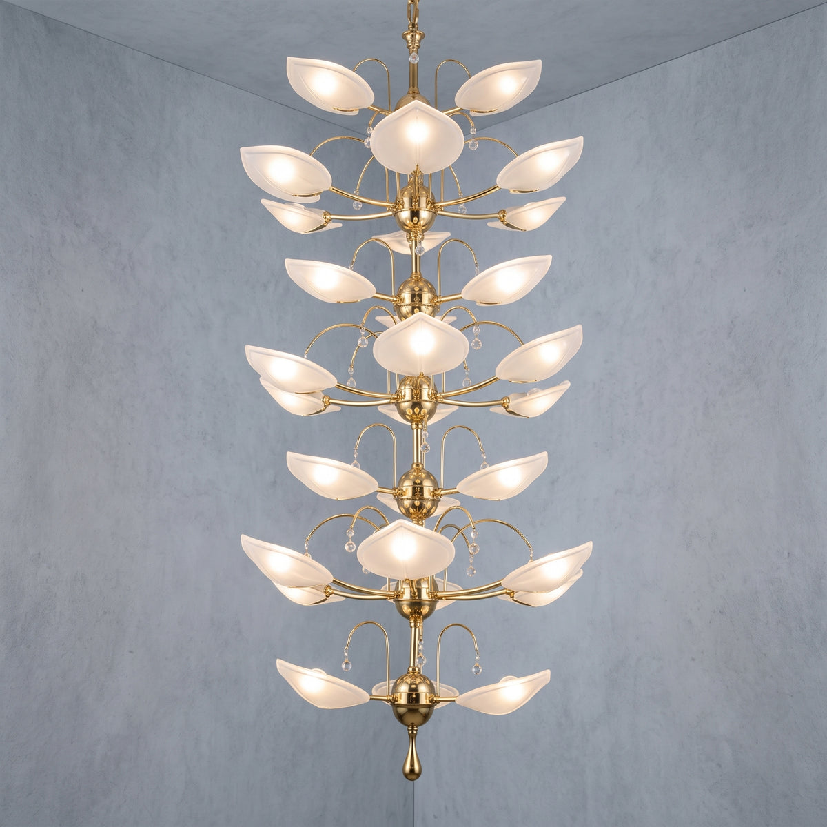 7-Tier High Ceiling Mediterranean Chandelier | CL#FD-1002_282