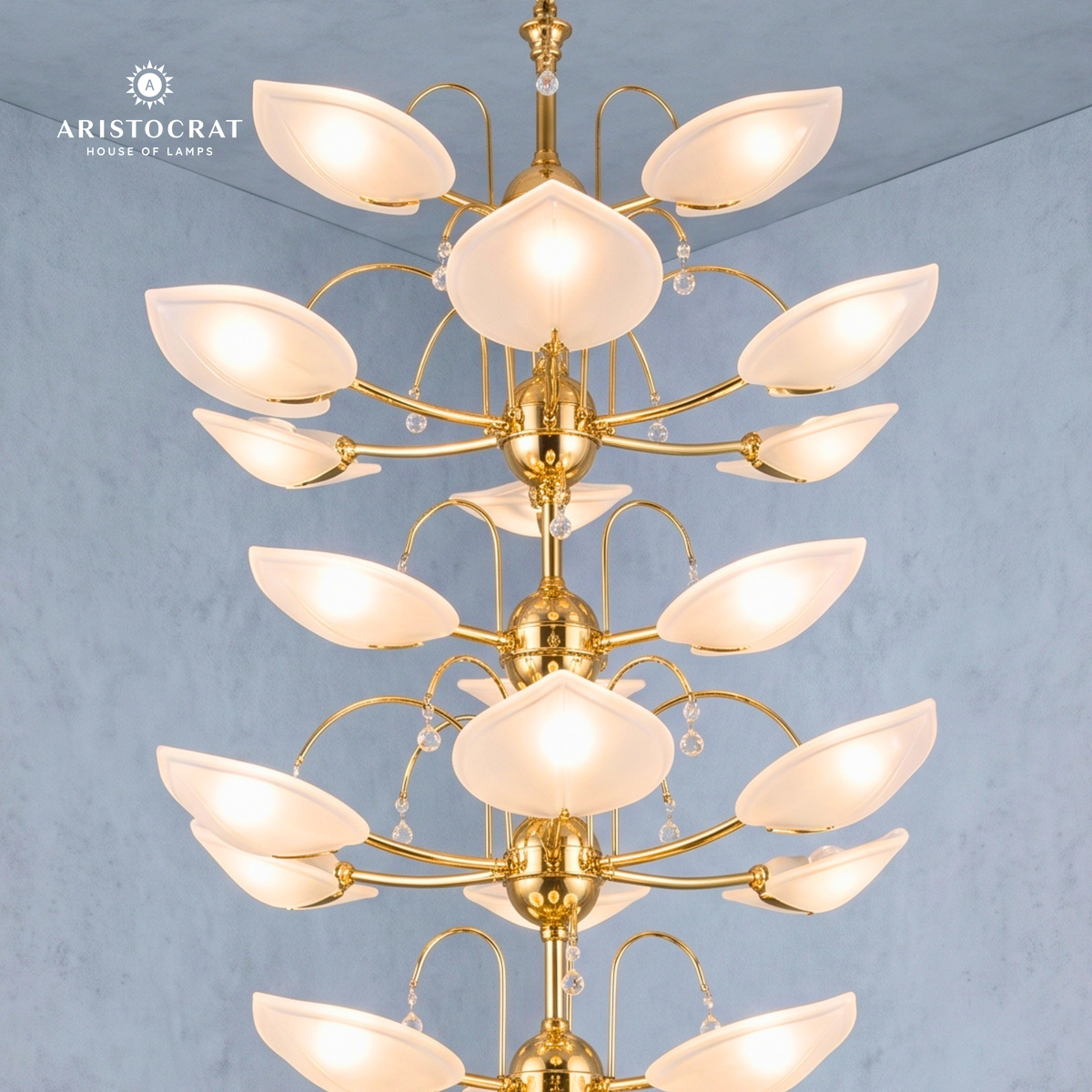 7-Tier High Ceiling Mediterranean Chandelier | CL#FD-1002_282